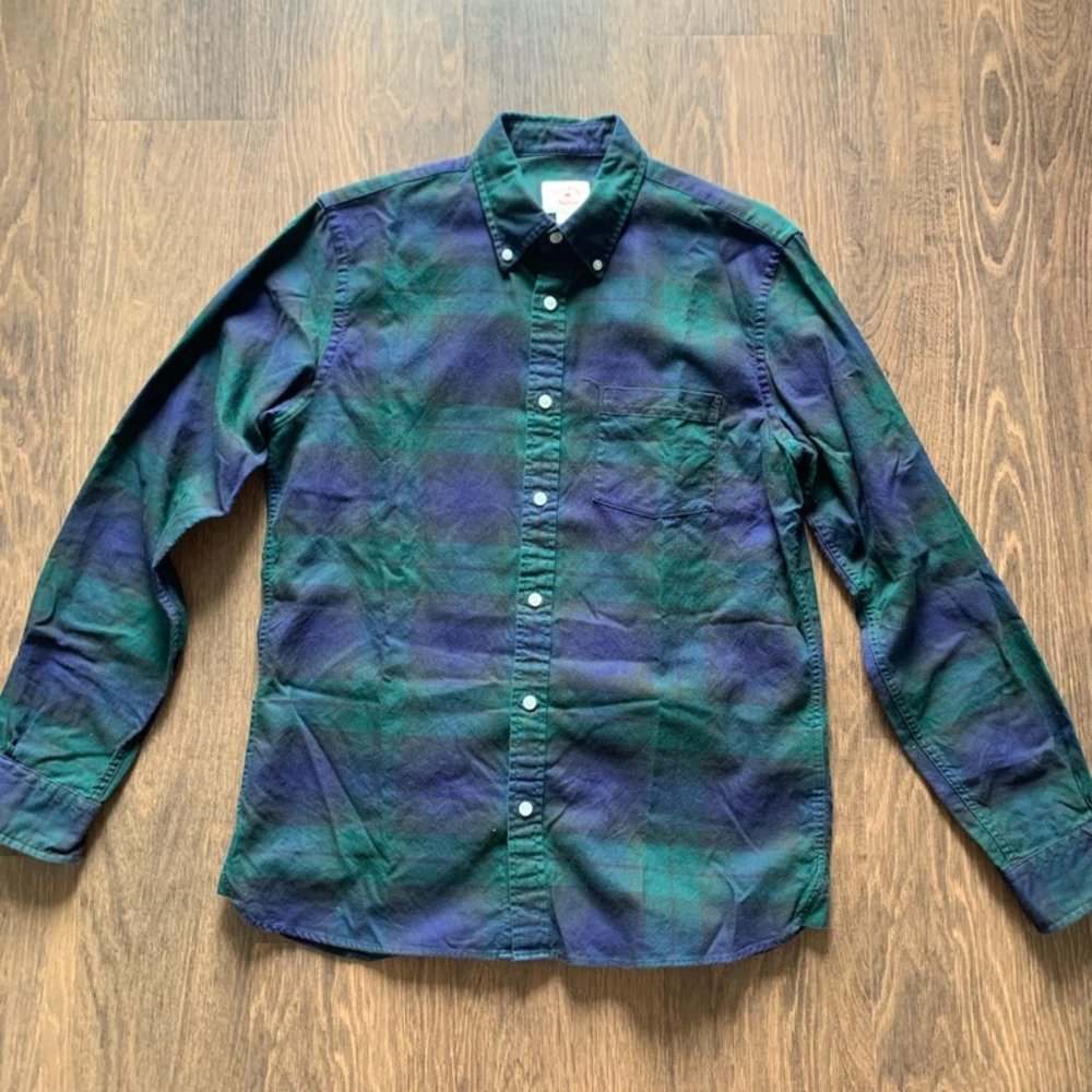 Brooks Brothers Red Fleece Black Watch Flannel